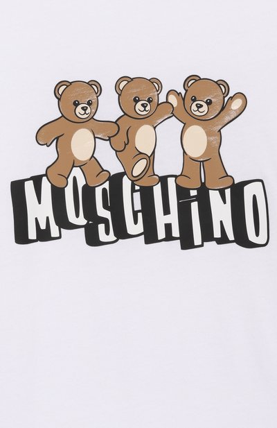 Хлопковый лонгслив MOSCHINO, арт. HW000J/LAA17, фото 3