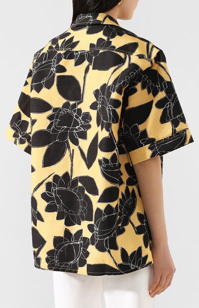 Рубашка из смеси льна и хлопка JACQUEMUS, арт. 201SH01/0727F, фото 4
