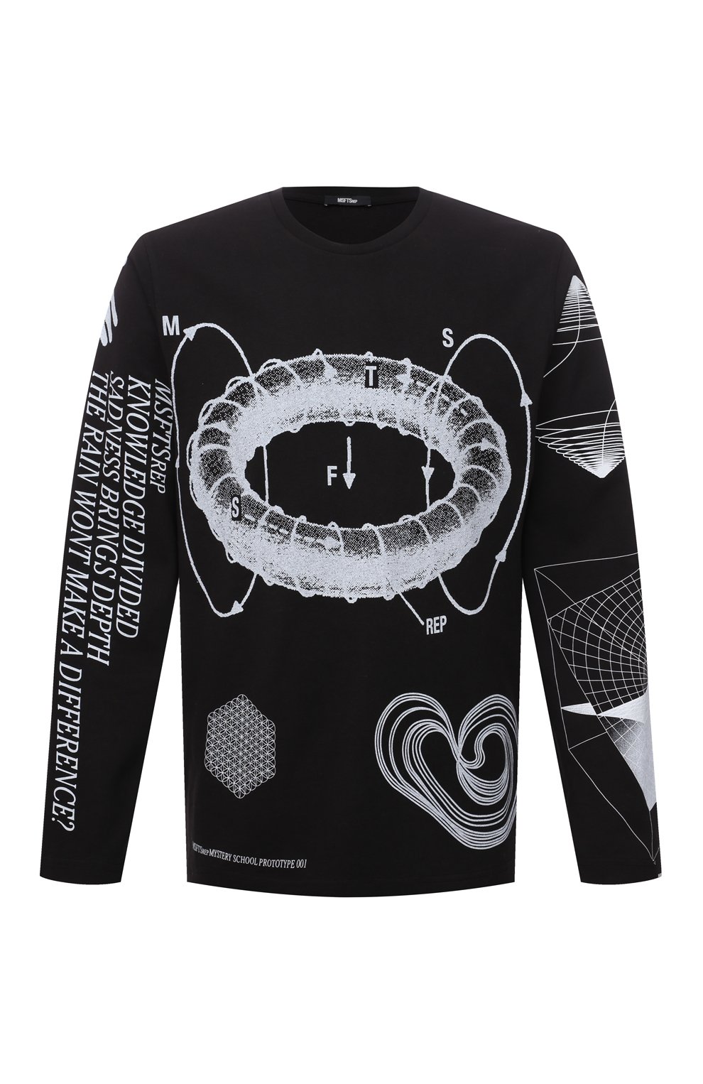 Хлопковый лонгслив MSFTSREP, арт. 31MSFM24/218780, фото 1