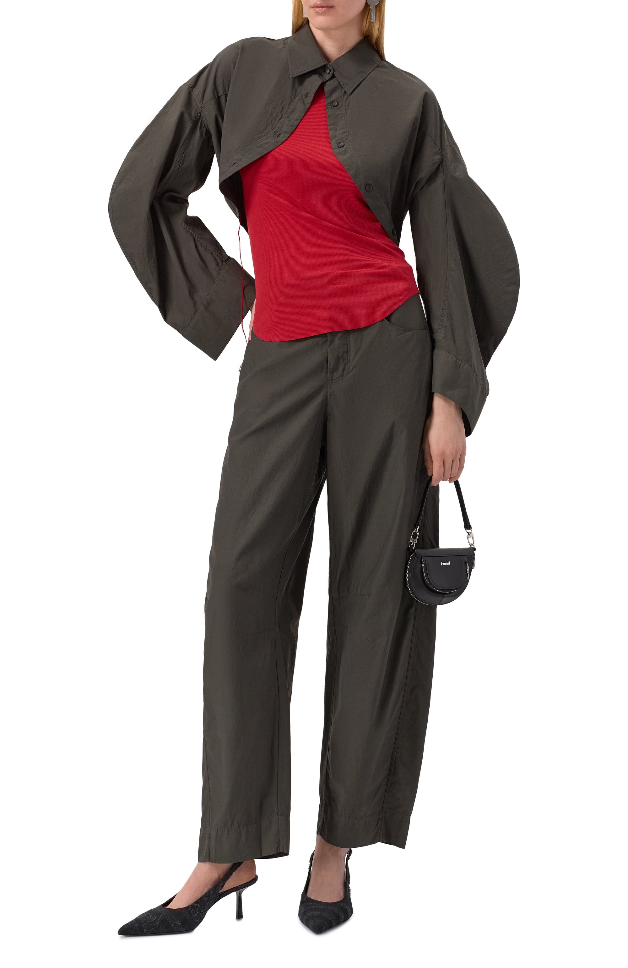 Рубашка ANDREA YA'AQOV, арт. 25WHAR72, фото 2