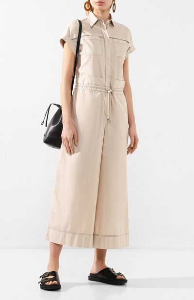 Хлопковый комбинезон BRUNELLO CUCINELLI, арт. ML680FK799, фото 2