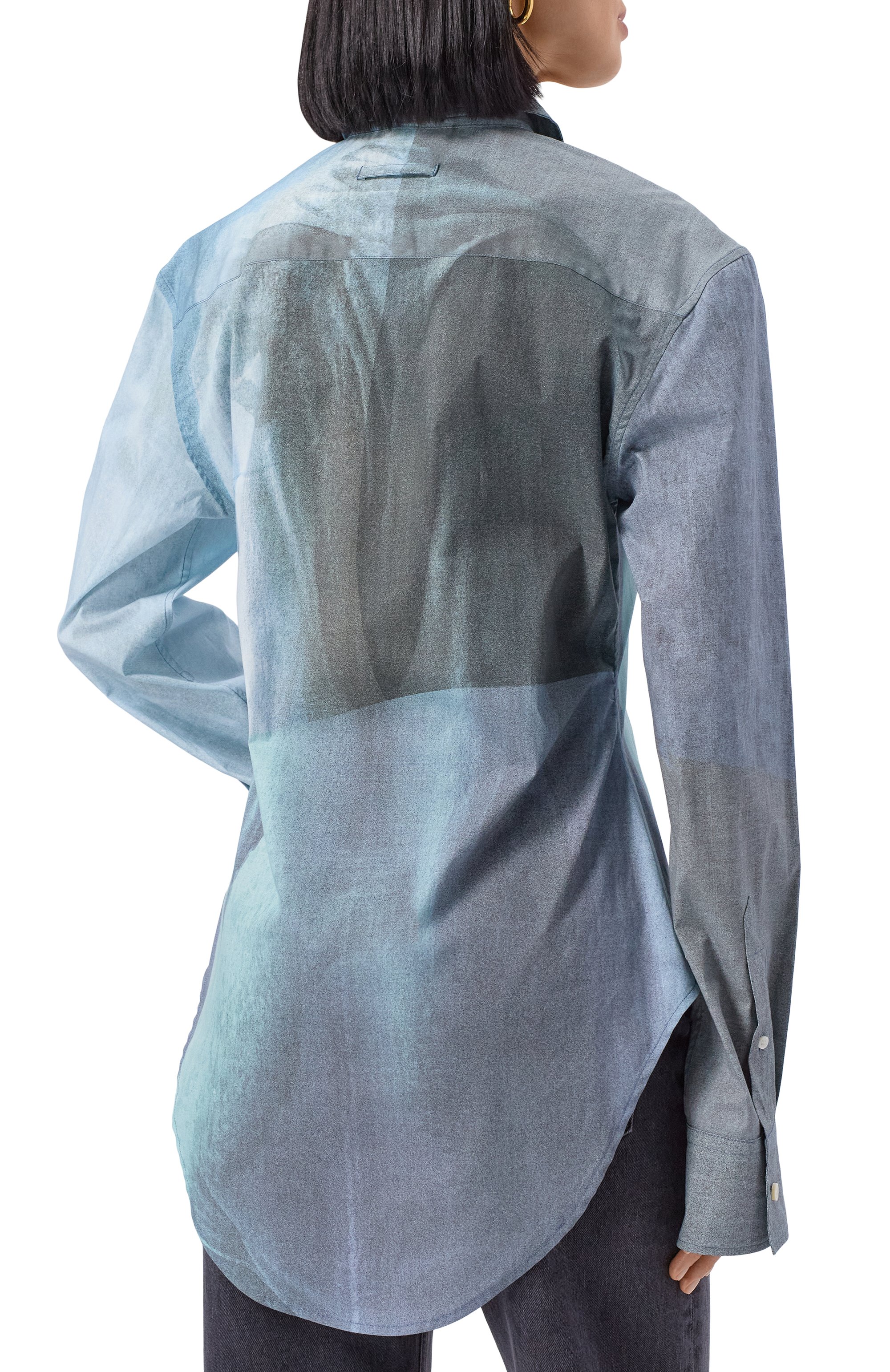 Хлопковая блузка JEAN PAUL GAULTIER, арт. 25/03-W-ST031/W016P, фото 4