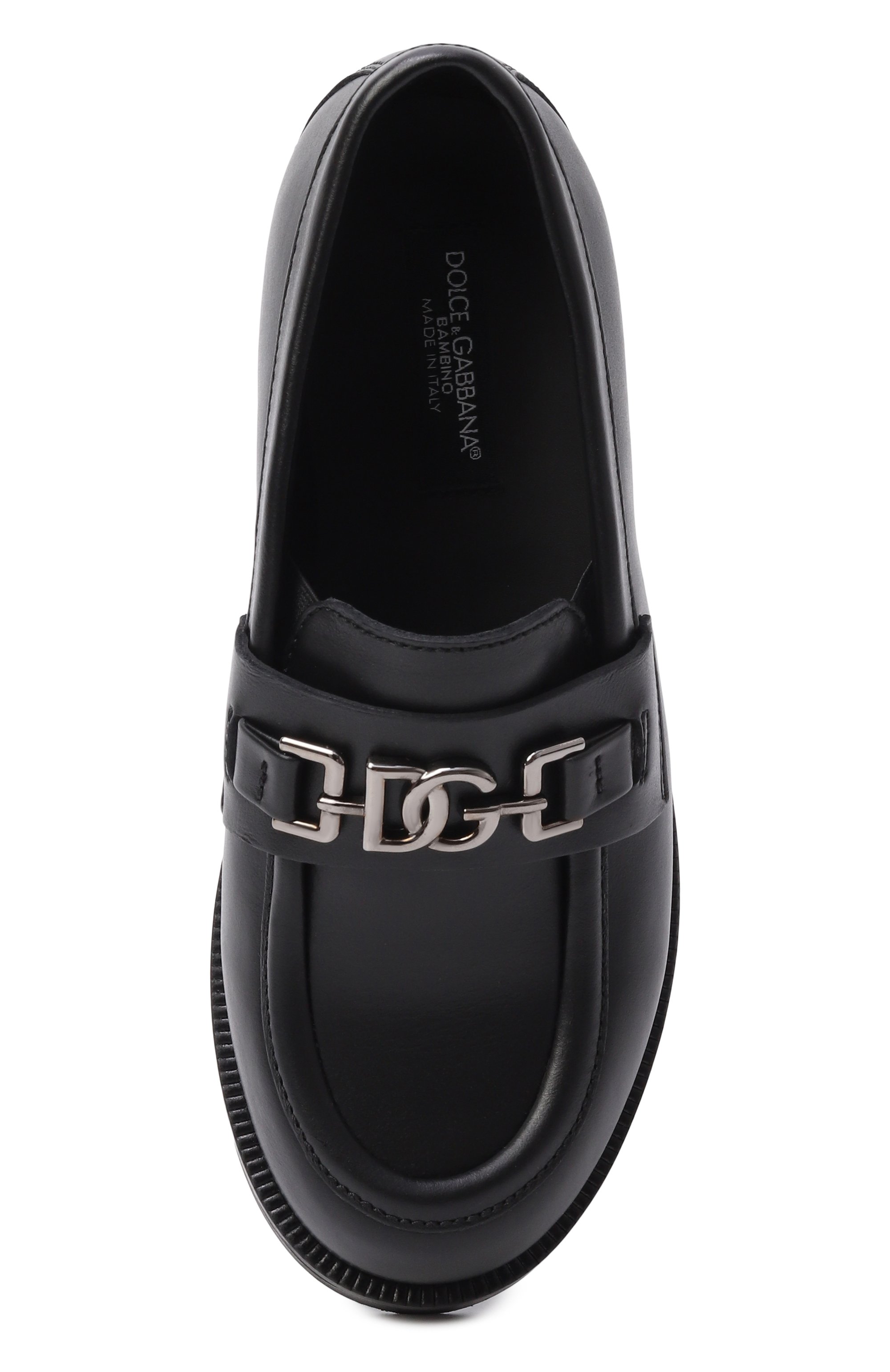 Кожаные лоферы DOLCE & GABBANA, арт. DA5319/A6M18, фото 4