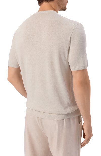 Льняной джемпер CORNELIANI, арт. 27M571/2725135, фото 4