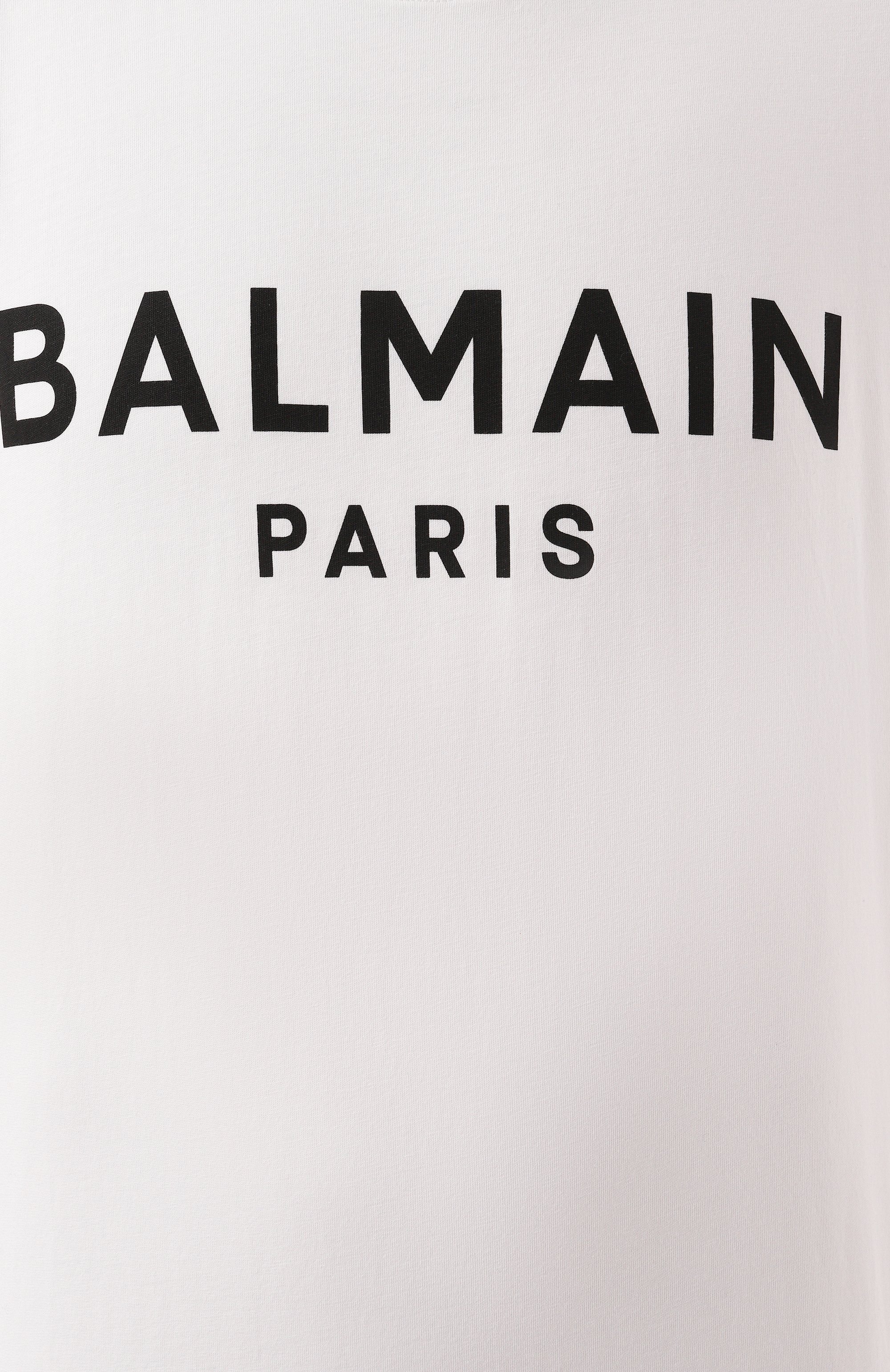 Хлопковая футболка BALMAIN, арт. EH1EG010/BB73, фото 6