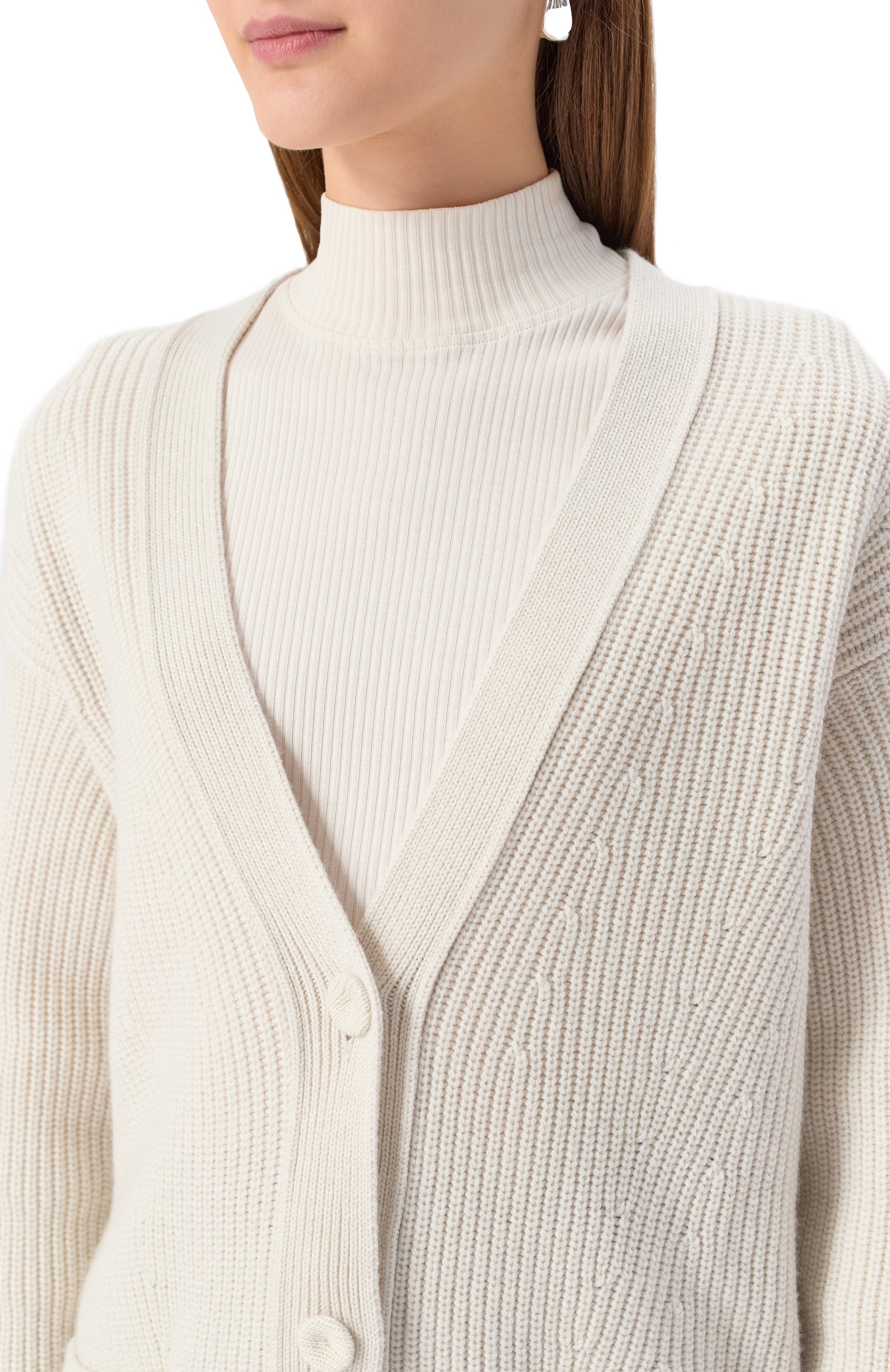 Кашемировый кардиган AGNONA, арт. K410098E/1K050NE, фото 5