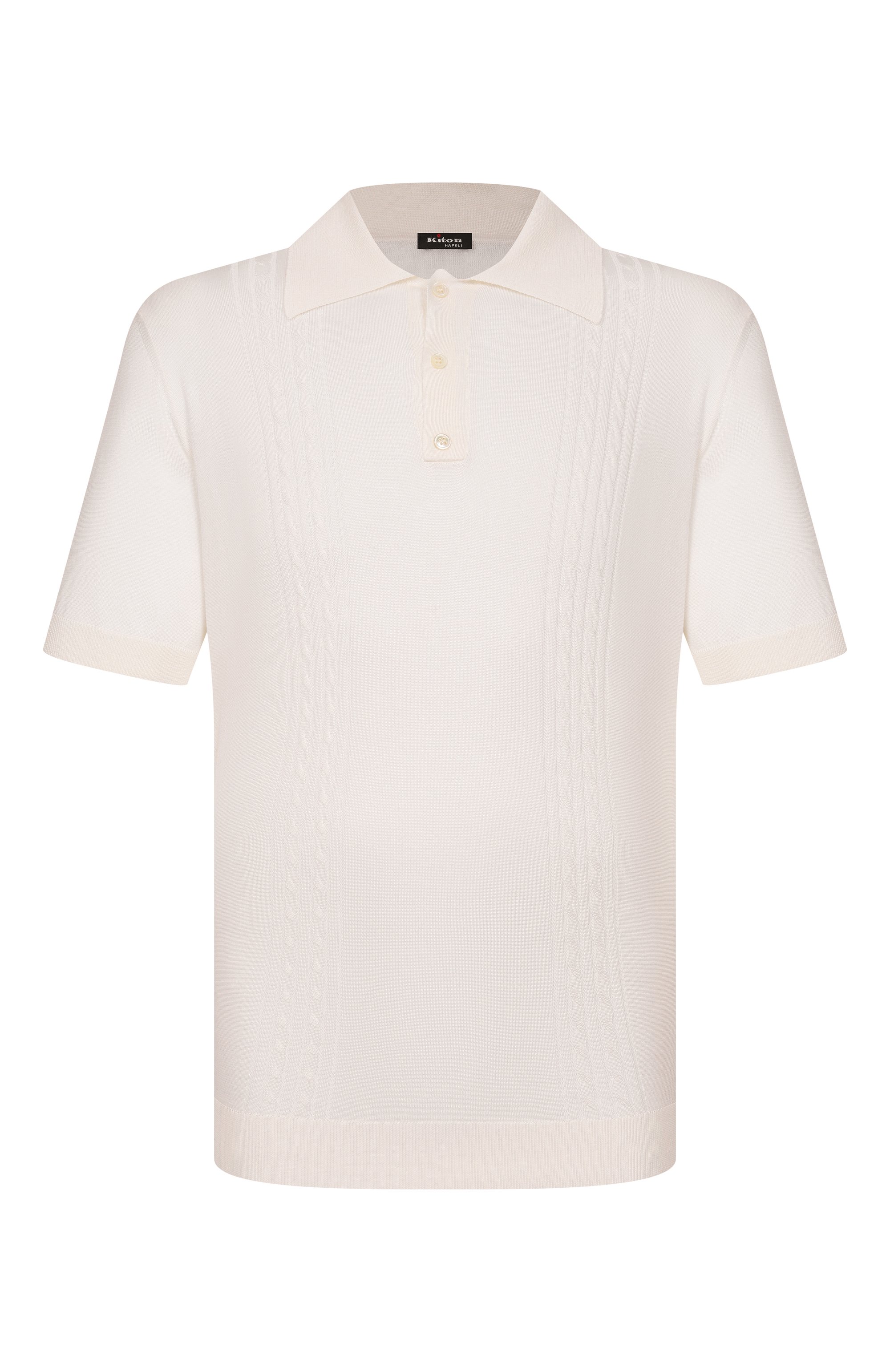Шелковое поло KITON, арт. UMK0852, фото 1