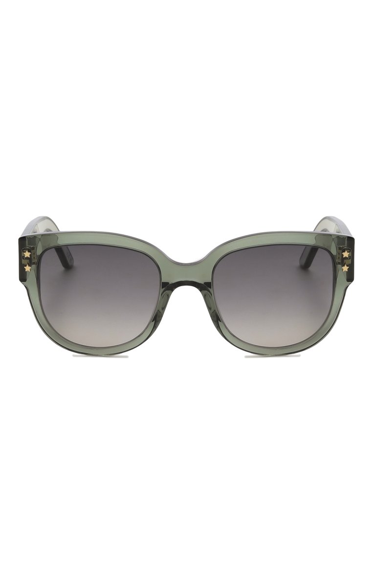Женские солнцезащитные очки DIOR EYEWEAR черного цвета, арт. DI0RPACIFIC B2I 55A1 | Фото 3 (Тип очков: С/з; Материал: Пластик; Очки форма: Круглые; Оптика Гендер: оптика-женское)
