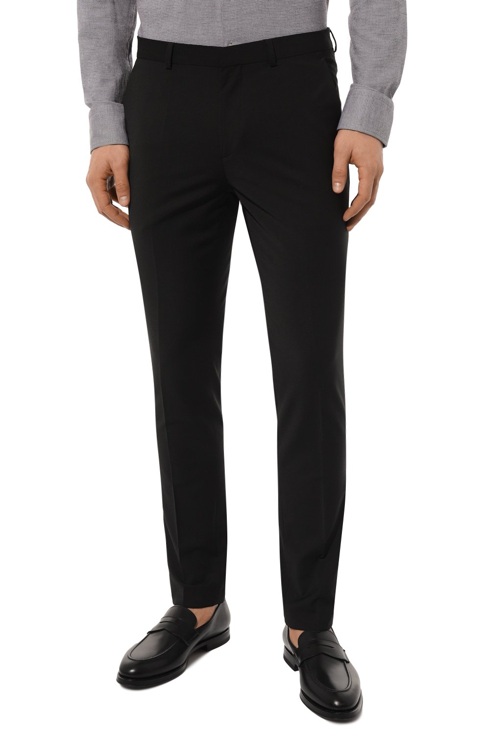 Шерстяные брюки HUGO, арт. 50446520, фото 3