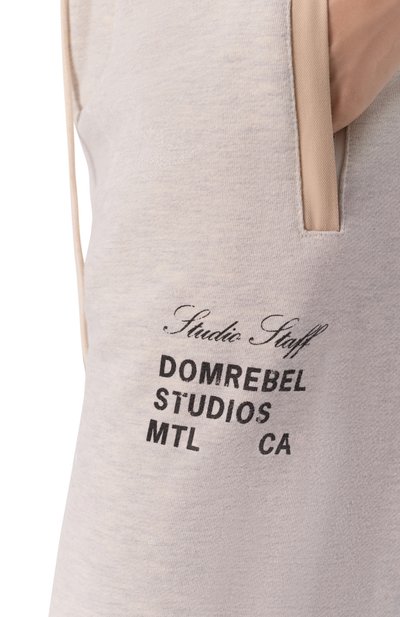 Хлопковые брюки DOMREBEL, арт. STAFF/SWEATPANTS, фото 5