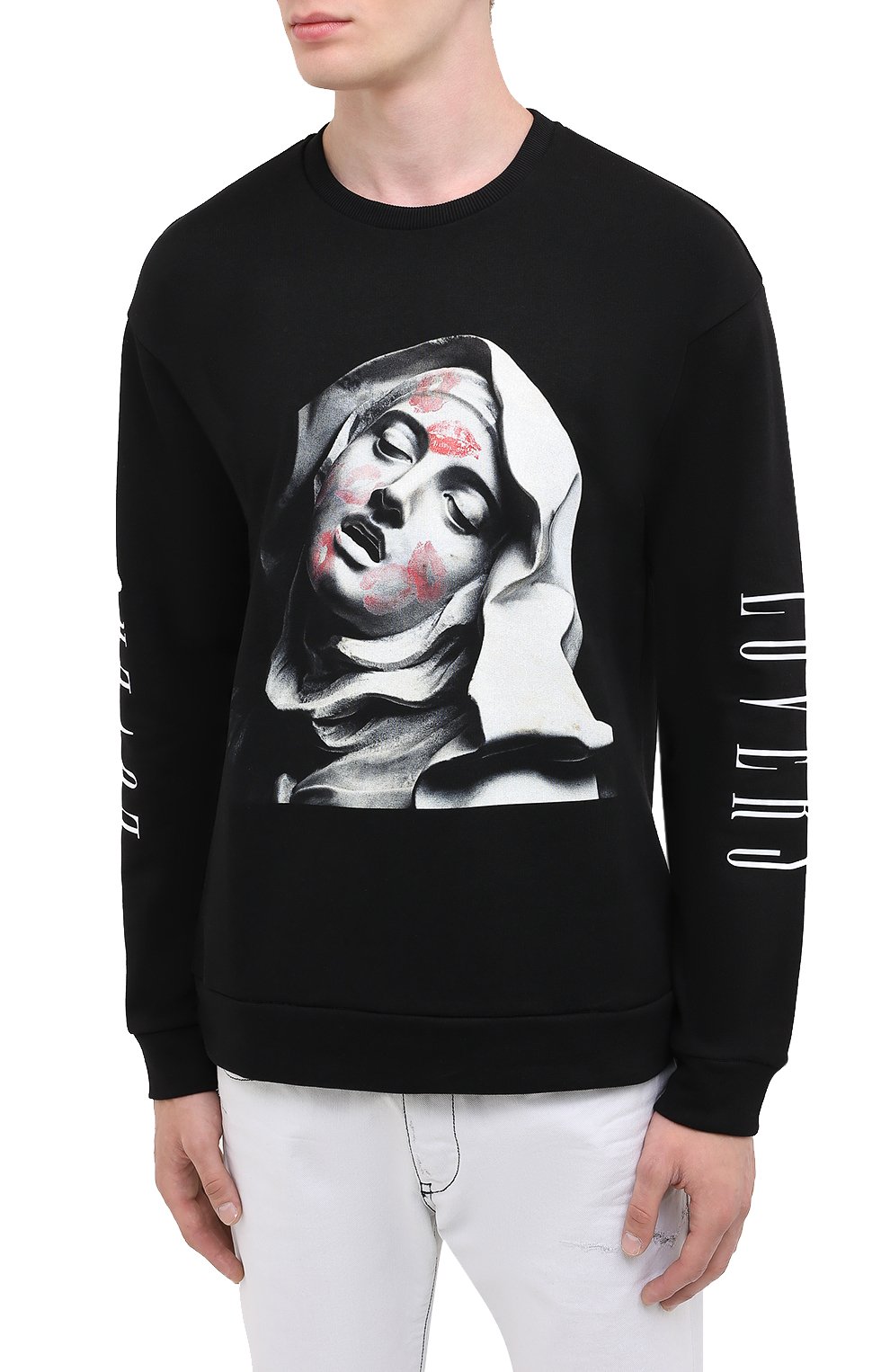 Хлопковый свитшот DIEGO VENTURINO, арт. FW20-DV FLG TEL, фото 3