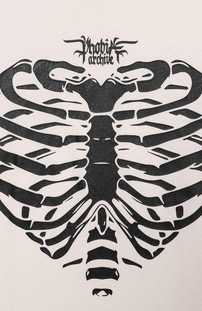 Хлопковая футболка PHOBIA ARCHIVE, арт. PHK00775, фото 3