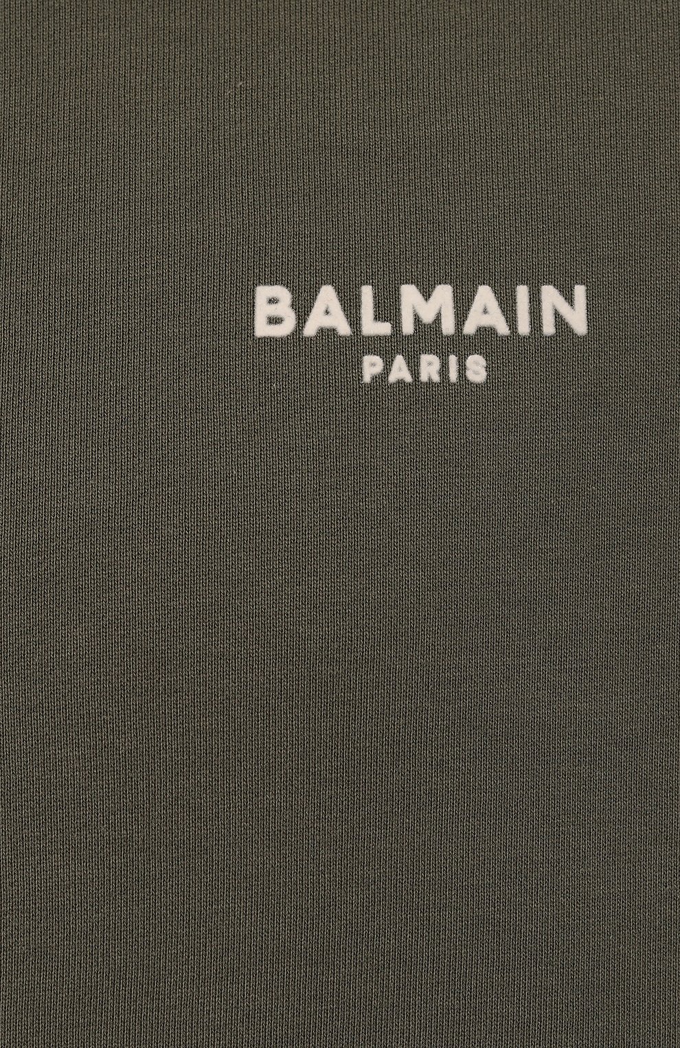 Хлопковый свитшот BALMAIN, арт. DH1JQ005/BB04, фото 5