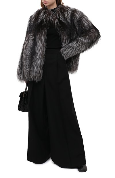 Шуба из меха лисицы KITON, арт. D50580X04T64, фото 3