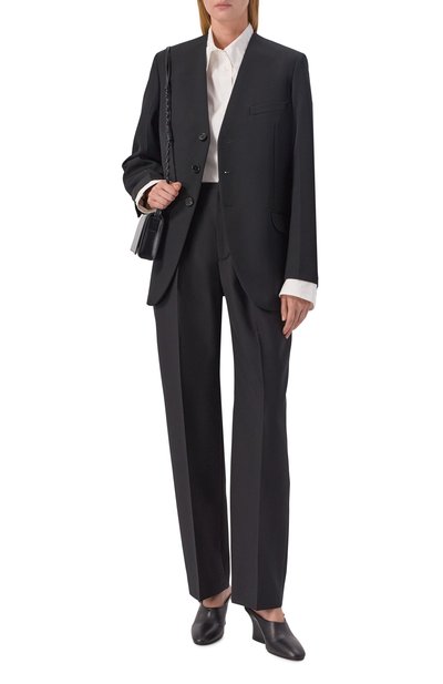 Шерстяные брюки JIL SANDER, арт. J02KA0407/J40249, фото 2