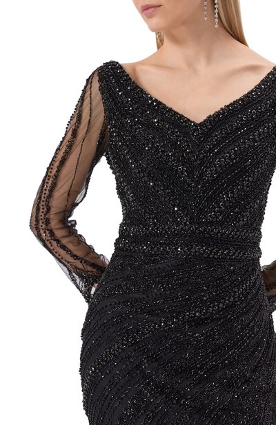 Платье с отделкой бисером SPERANZA COUTURE, арт. SC072, фото 5