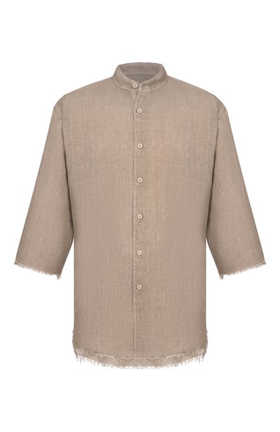Мужская льняная рубашка INLINUM, арт. VALENTIN0 3/4/BAIA