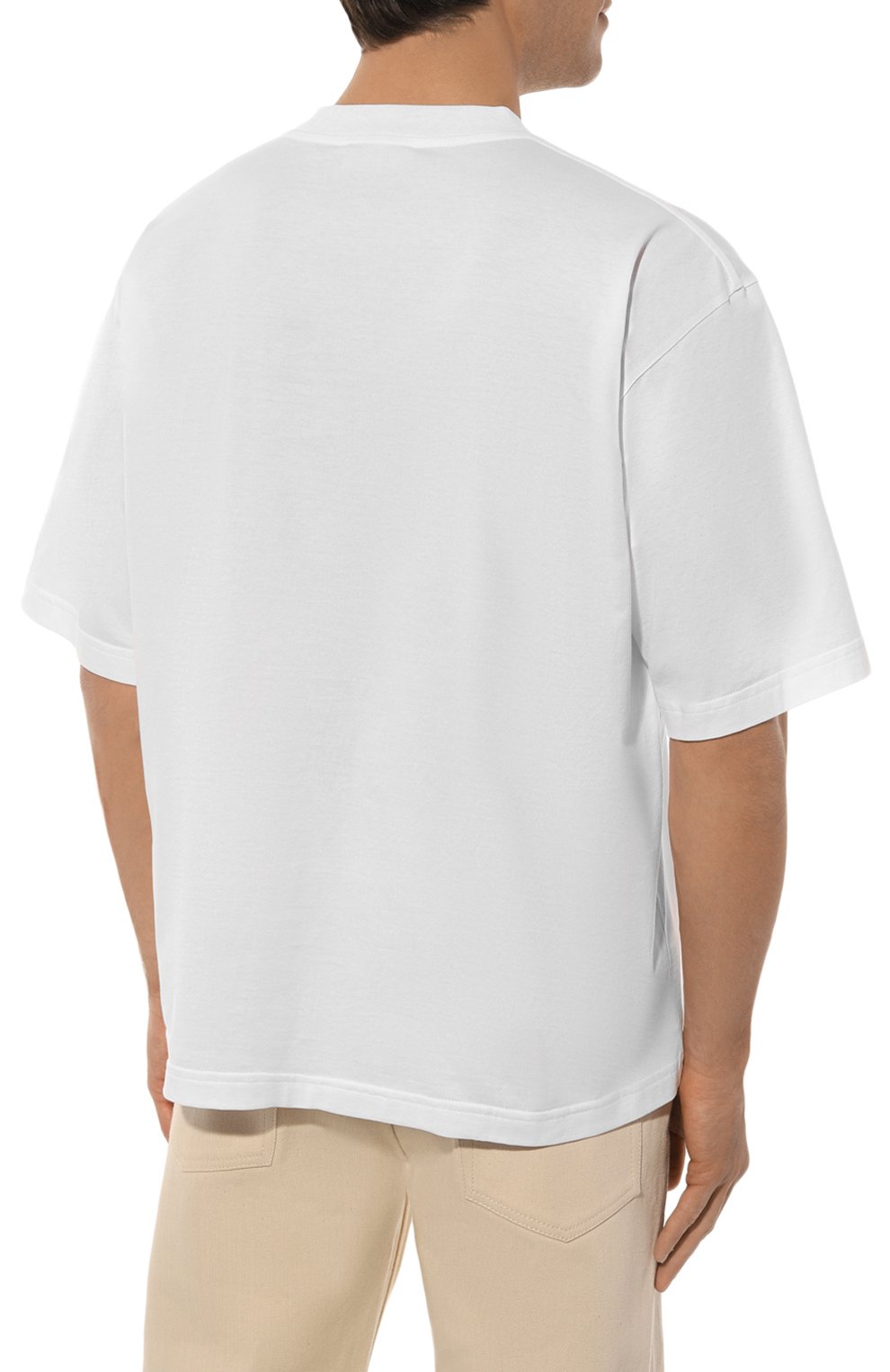 Хлопковая футболка MARNI, арт. HUMU0223EP/USCX24, фото 4