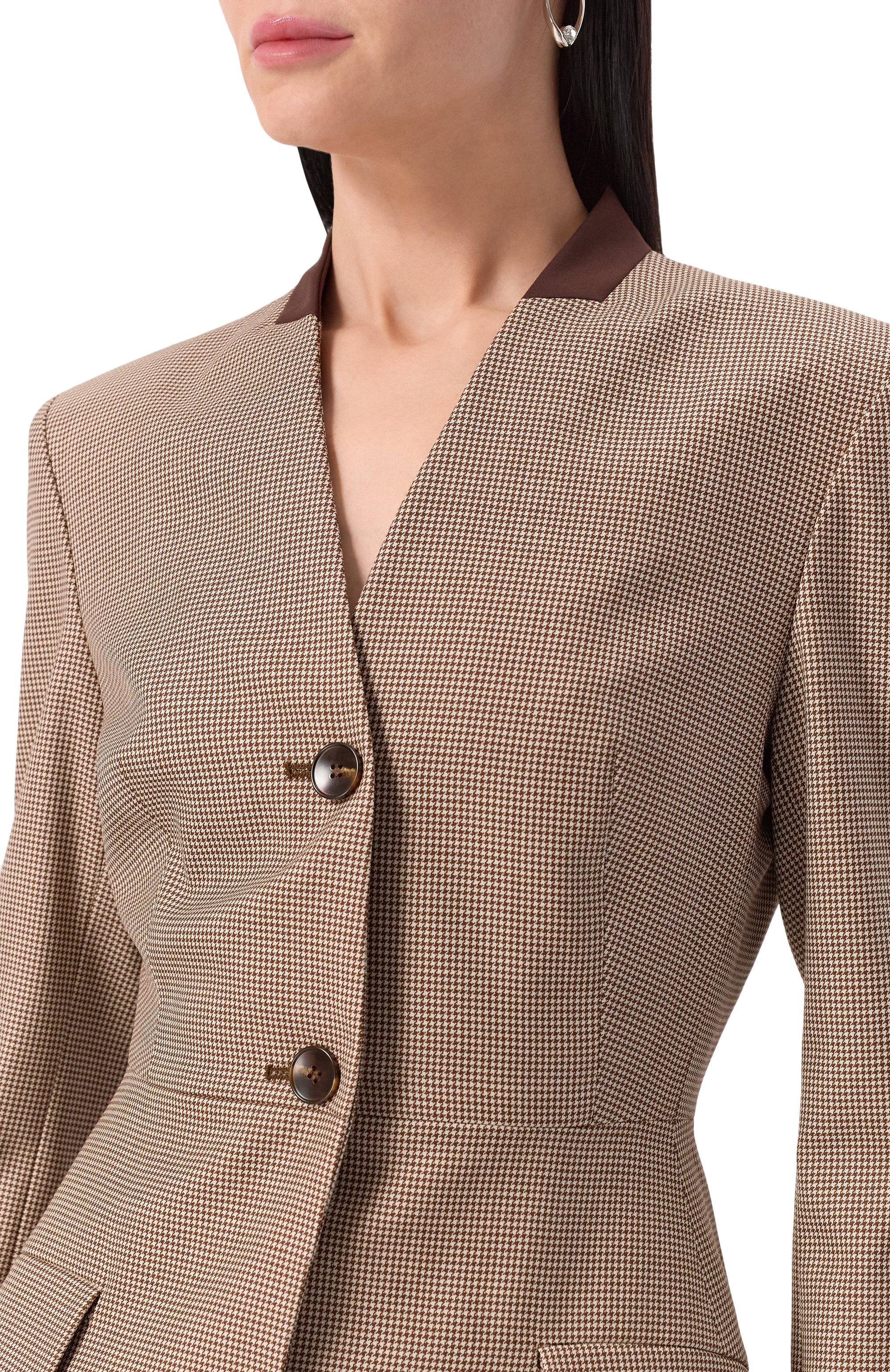 Шерстяной жакет VIKA GAZINSKAYA, арт. SS25-22203, фото 5