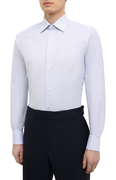 Хлопковая сорочка ZEGNA, арт. 901028/9MS0PA, фото 3
