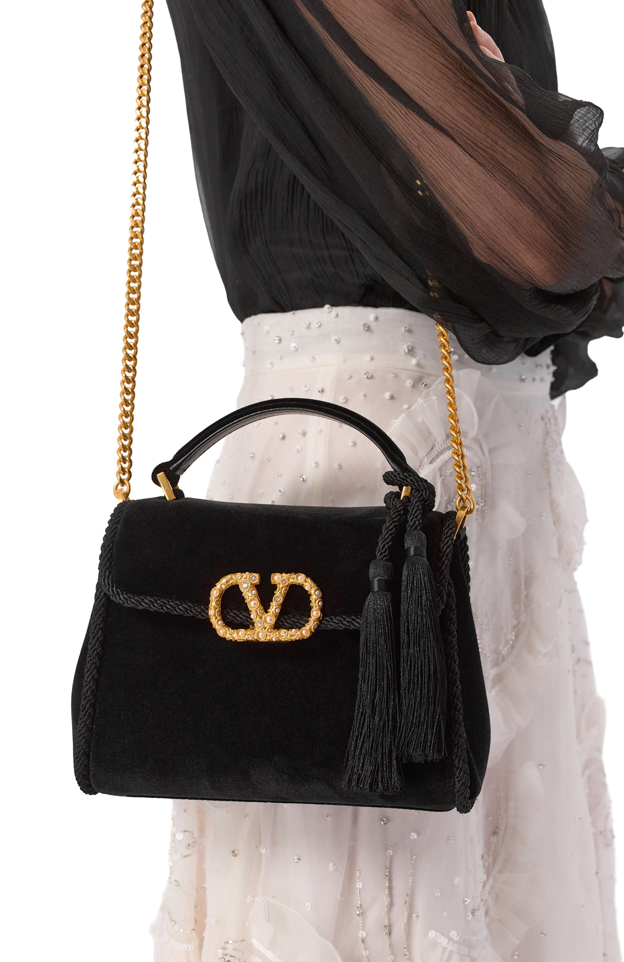 Сумка vsling mini VALENTINO, арт. 7W2B0R91/MBN, фото 2