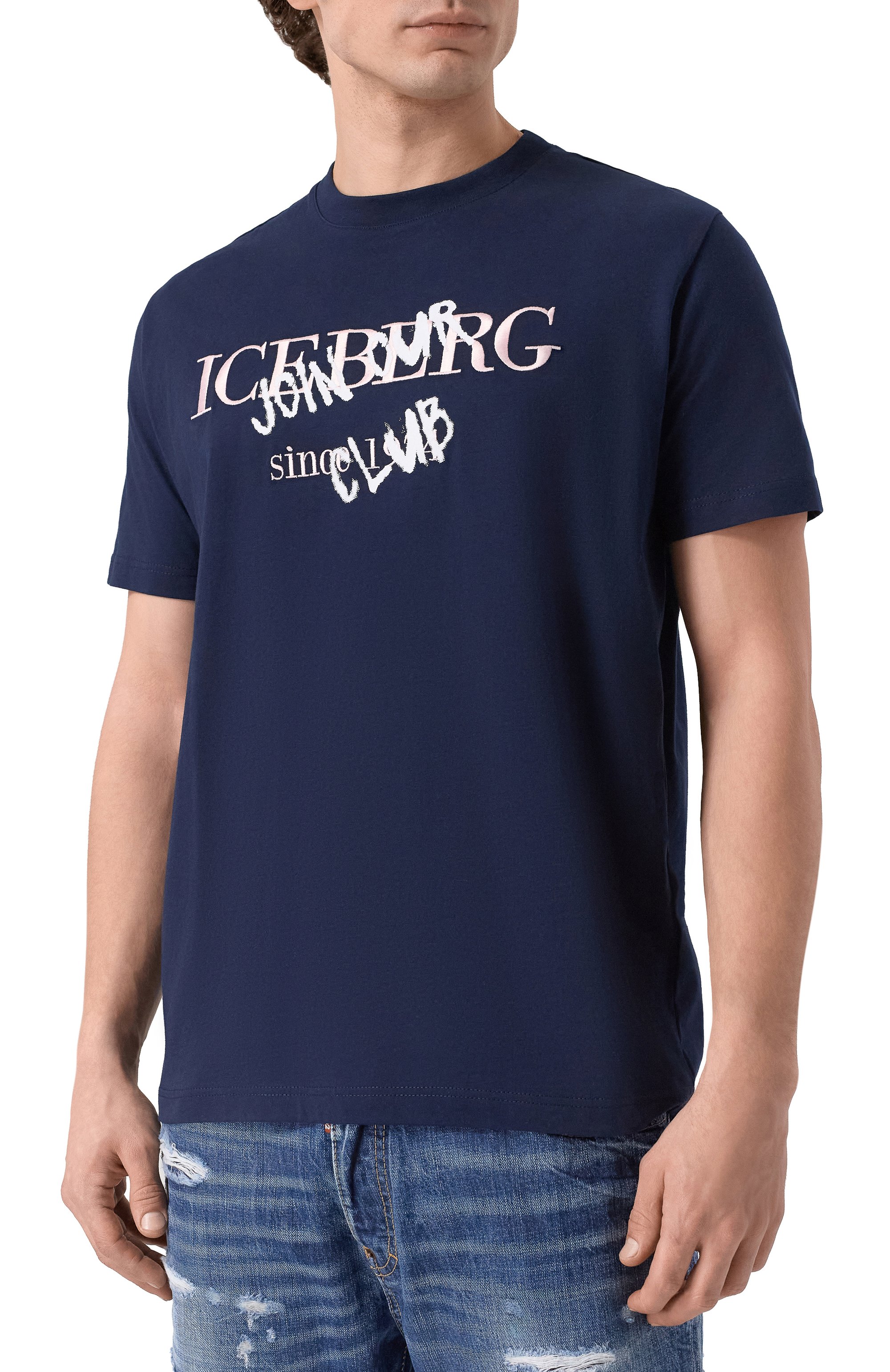 Хлопковая футболка ICEBERG, арт. F010/6325, фото 3
