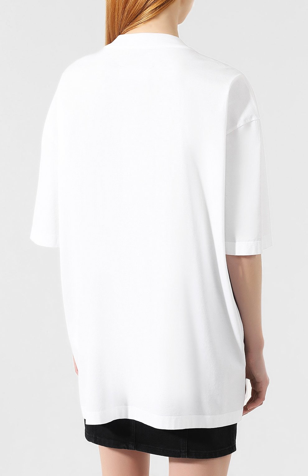 Хлопковая футболка MAISON MARGIELA белого цвета по цене 42500 руб., арт. S29GC0230/S22816, фото 4 Хлопковая футболка MAISON MARGIELA, арт. S29GC0230/S22816, фото 4