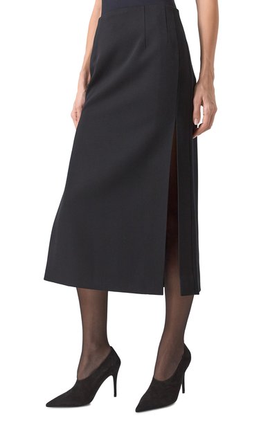 Шерстяная юбка VALENTINO, арт. 5B0RAC4488J, фото 3