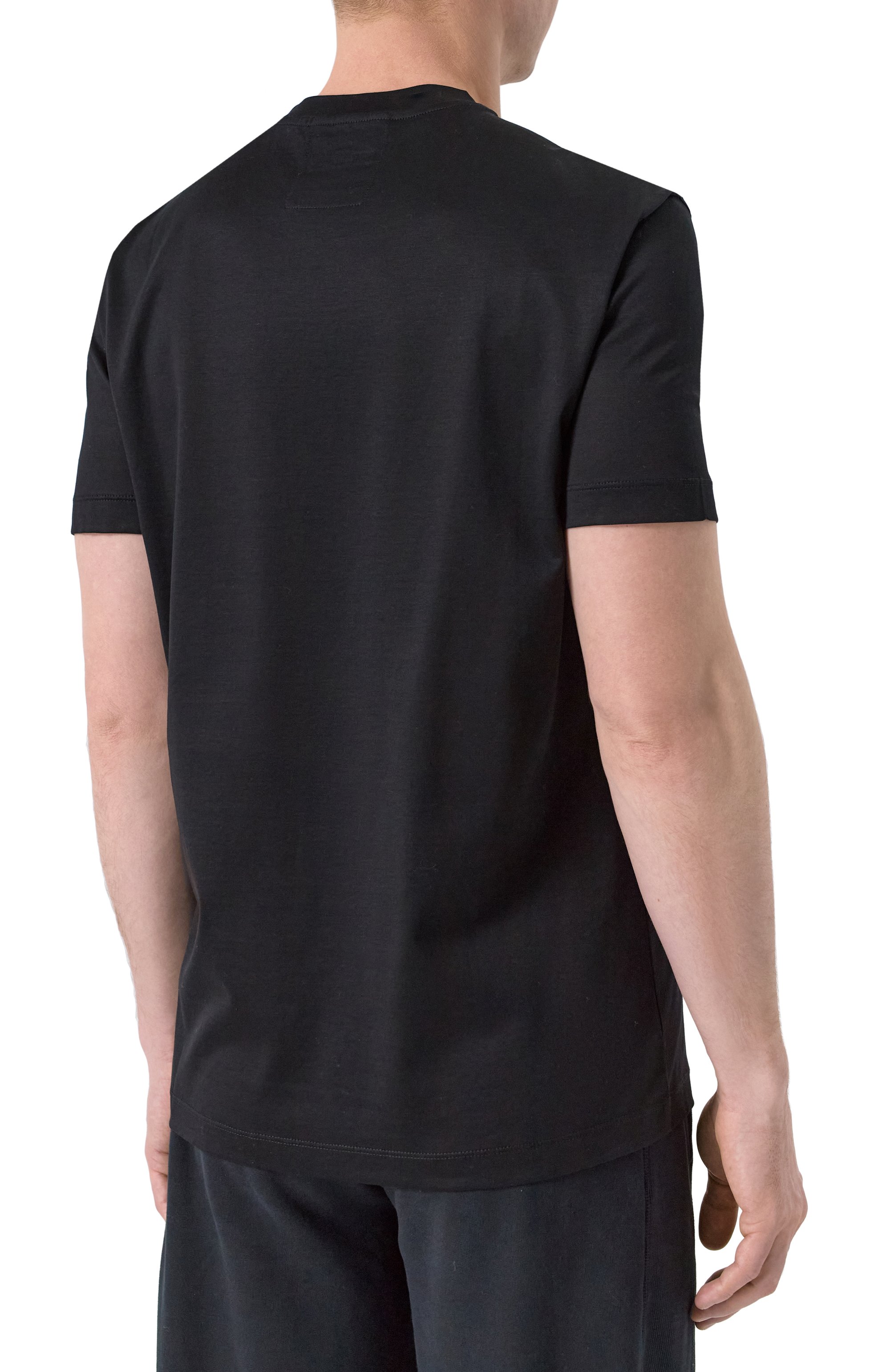 Футболка из лиоцелла и хлопка EMPORIO ARMANI, арт. 8N1TD8/1JUVZ, фото 4