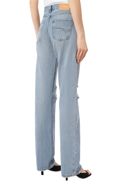 Джинсы MAINLESS голубого цвета по цене 31900 руб., арт. J23-02-11-BL, фото 4 Джинсы MAINLESS, арт. J23-02-11-BL, фото 4