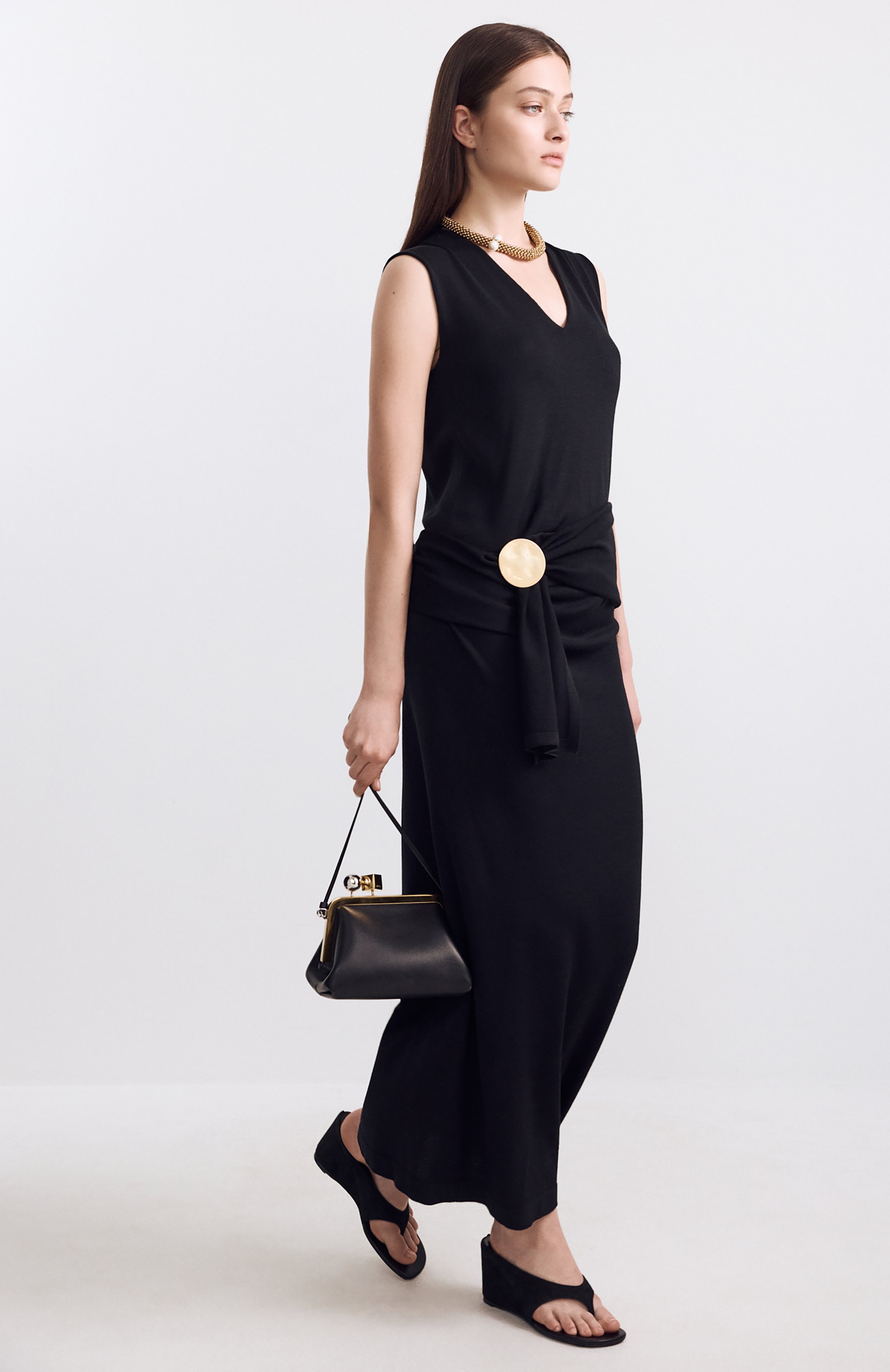 Шерстяное платье JIL SANDER, арт. J01CT0267/J14828, фото 5
