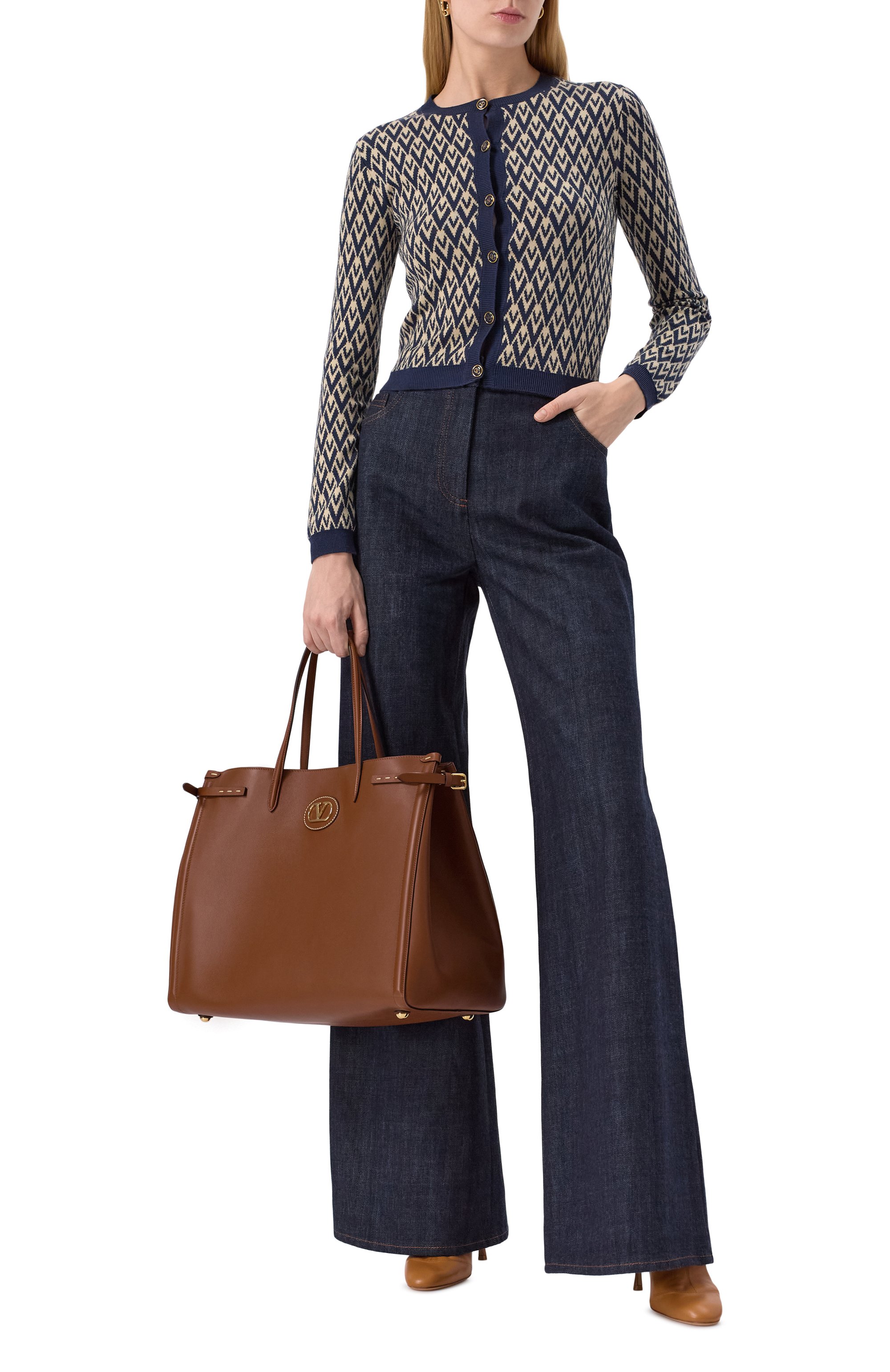 Сумка-тоут antibes large VALENTINO, арт. 6W2B0R18/CVC, фото 7