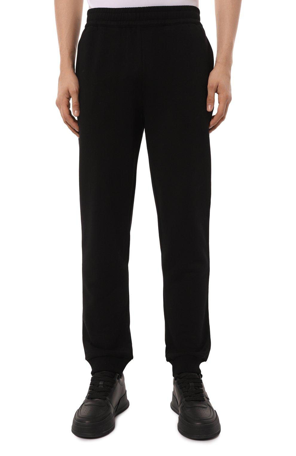 Хлопковые джоггеры BURBERRY, арт. 8064432, фото 3