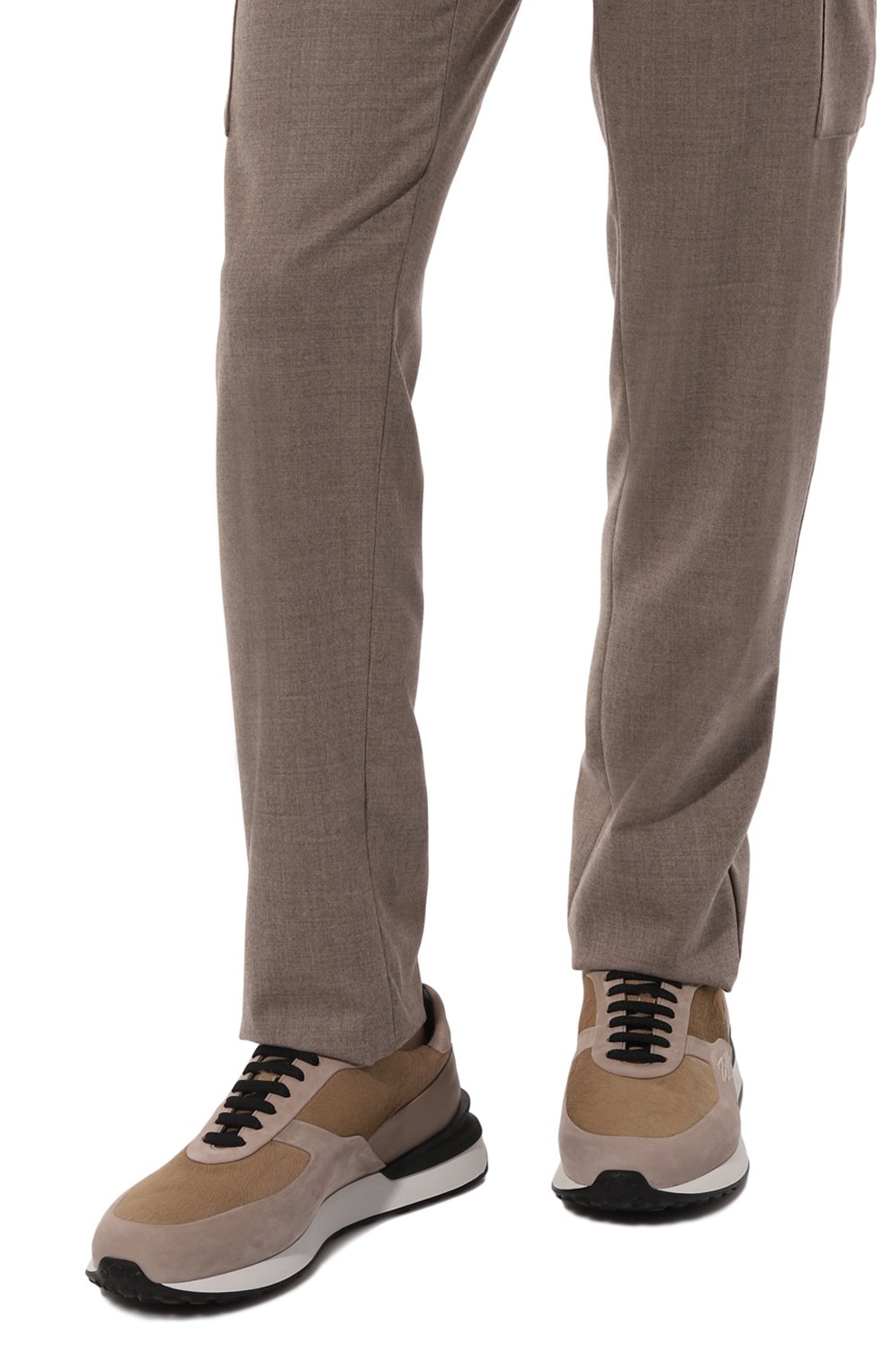 Кожаные кроссовки ZILLI, арт. H0003AM1035VSHR01, фото 3