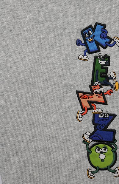 Хлопковые джоггеры KENZO, арт. K60298/6-10, фото 3