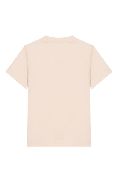 Футболка из лиоцелла и хлопка EMPORIO ARMANI кремового цвета по цене 8775 руб., арт. EB001644/AF10127, фото 2 Футболка из лиоцелла и хлопка EMPORIO ARMANI, арт. EB001644/AF10127, фото 2