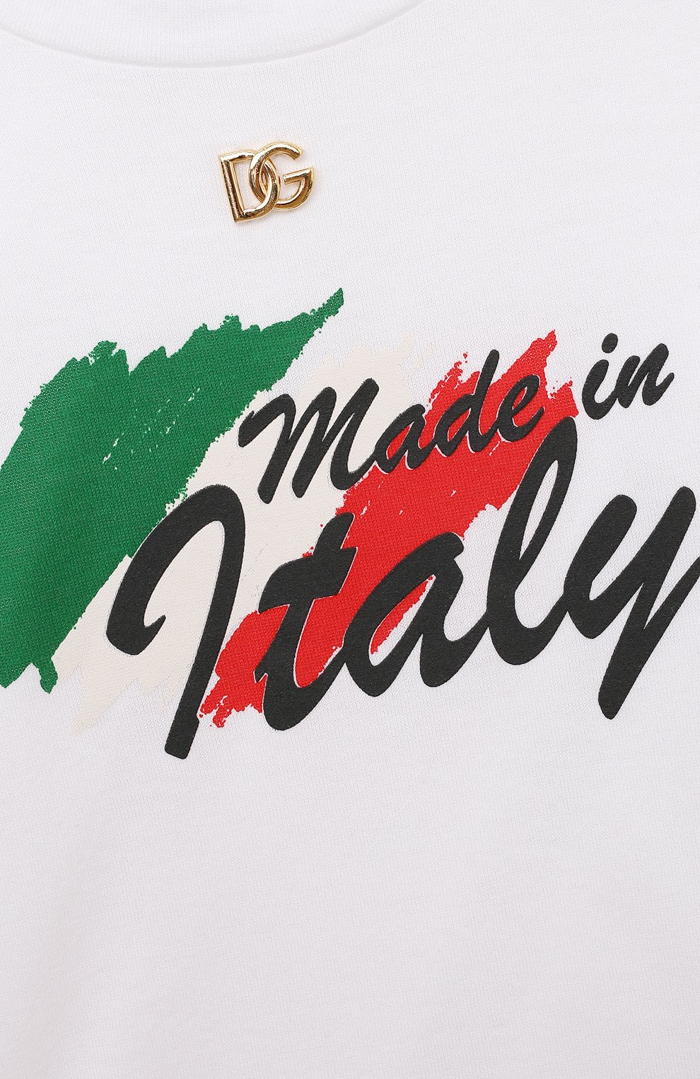 Хлопковая футболка DOLCE & GABBANA, арт. L1JTDS/G7CJ5, фото 3