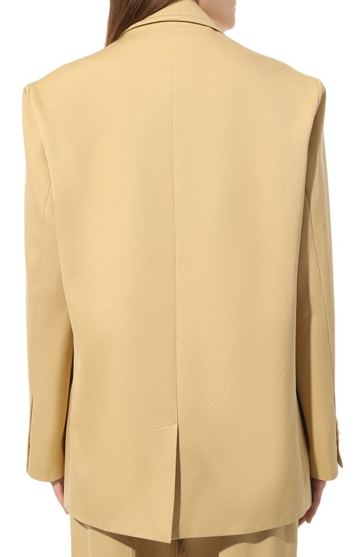 Хлопковый жакет Nackiye Жёлтый, фото 4