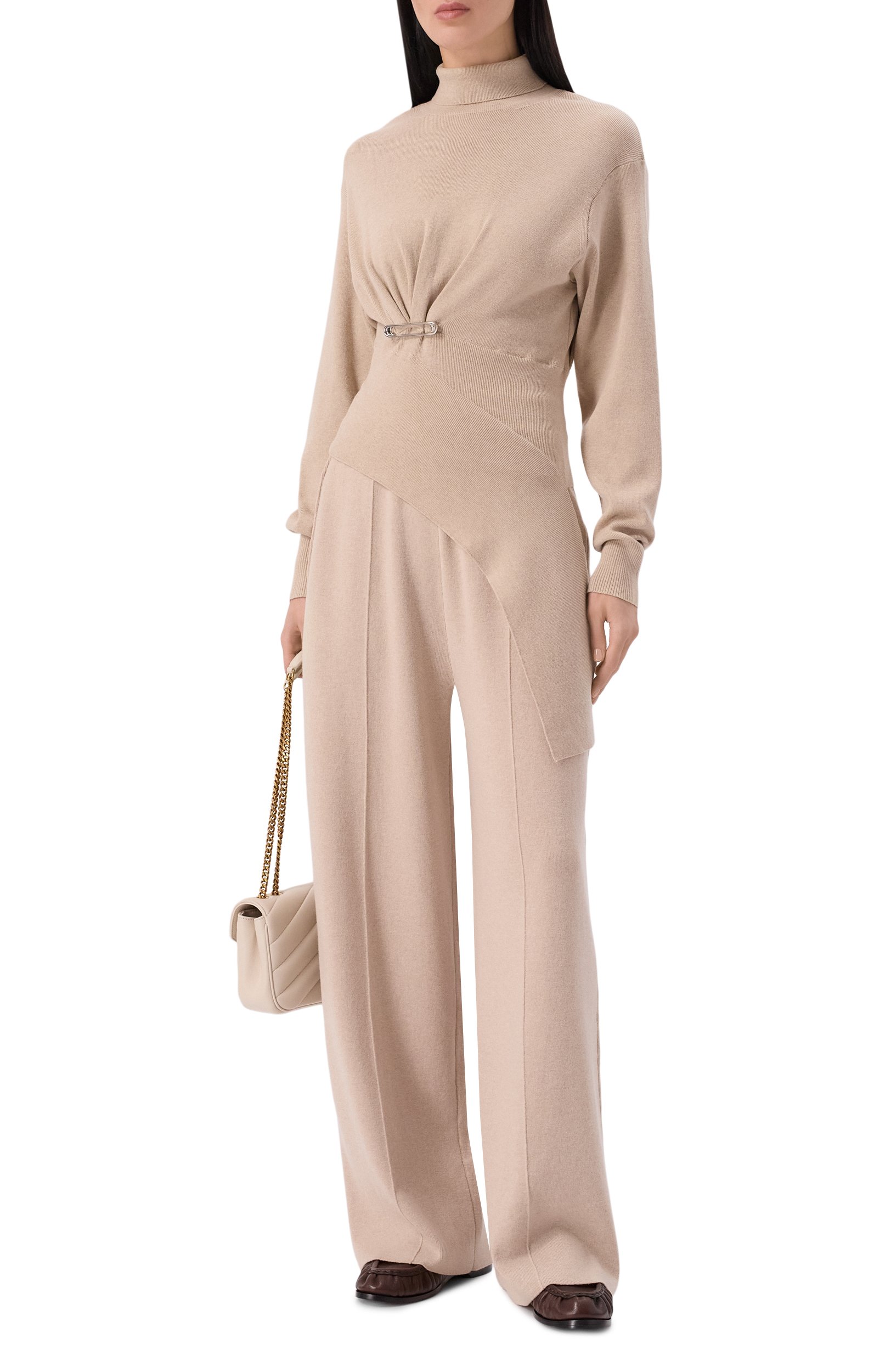 Брюки из шерсти и кашемира LANVIN, арт. RW-TR0024-K065-H25, фото 2