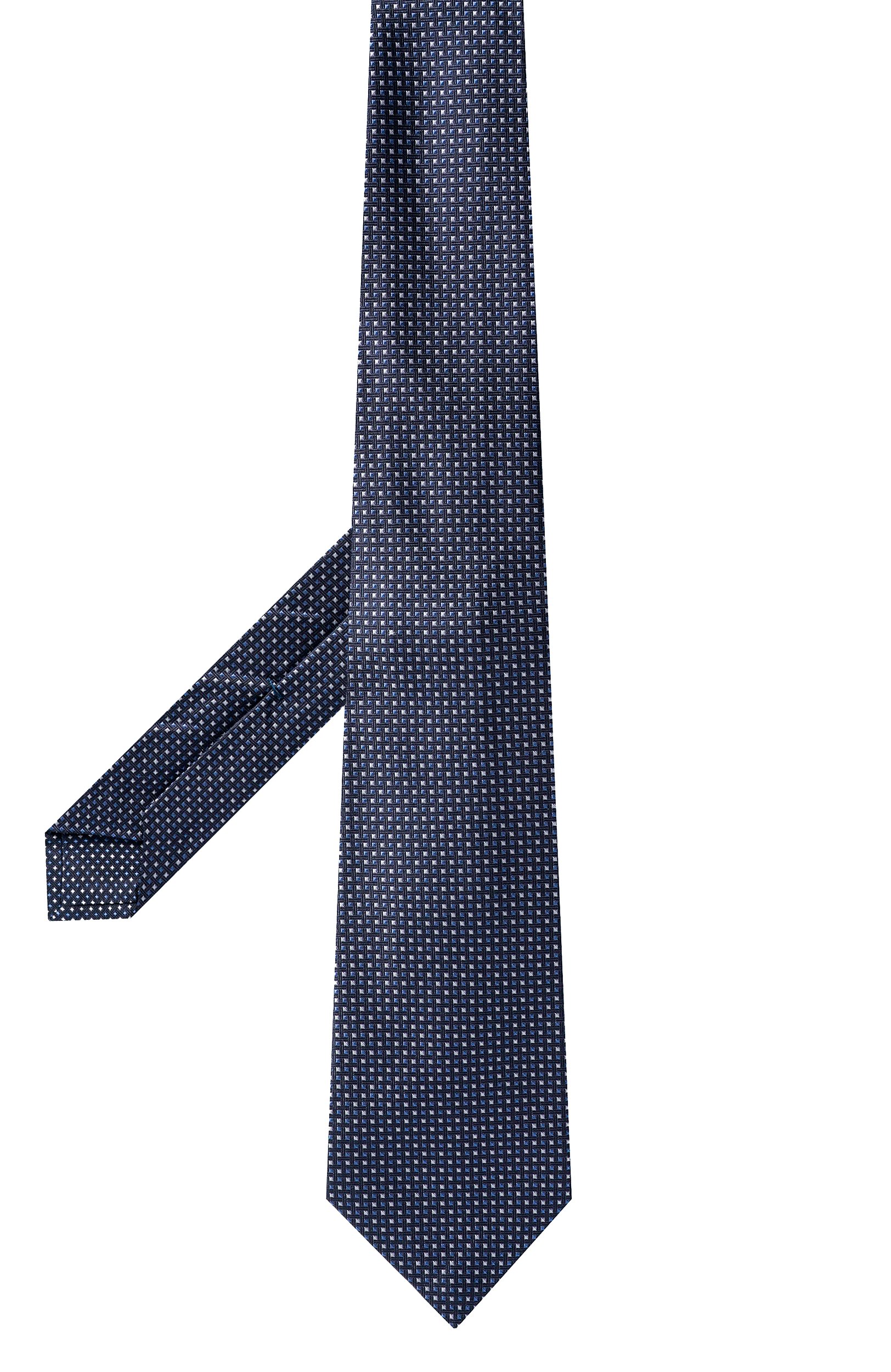 Шелковый галстук KITON синего цвета по цене 41650 руб., арт. UCRVKPC01M05, фото 3 Шелковый галстук KITON, арт. UCRVKPC01M05, фото 3