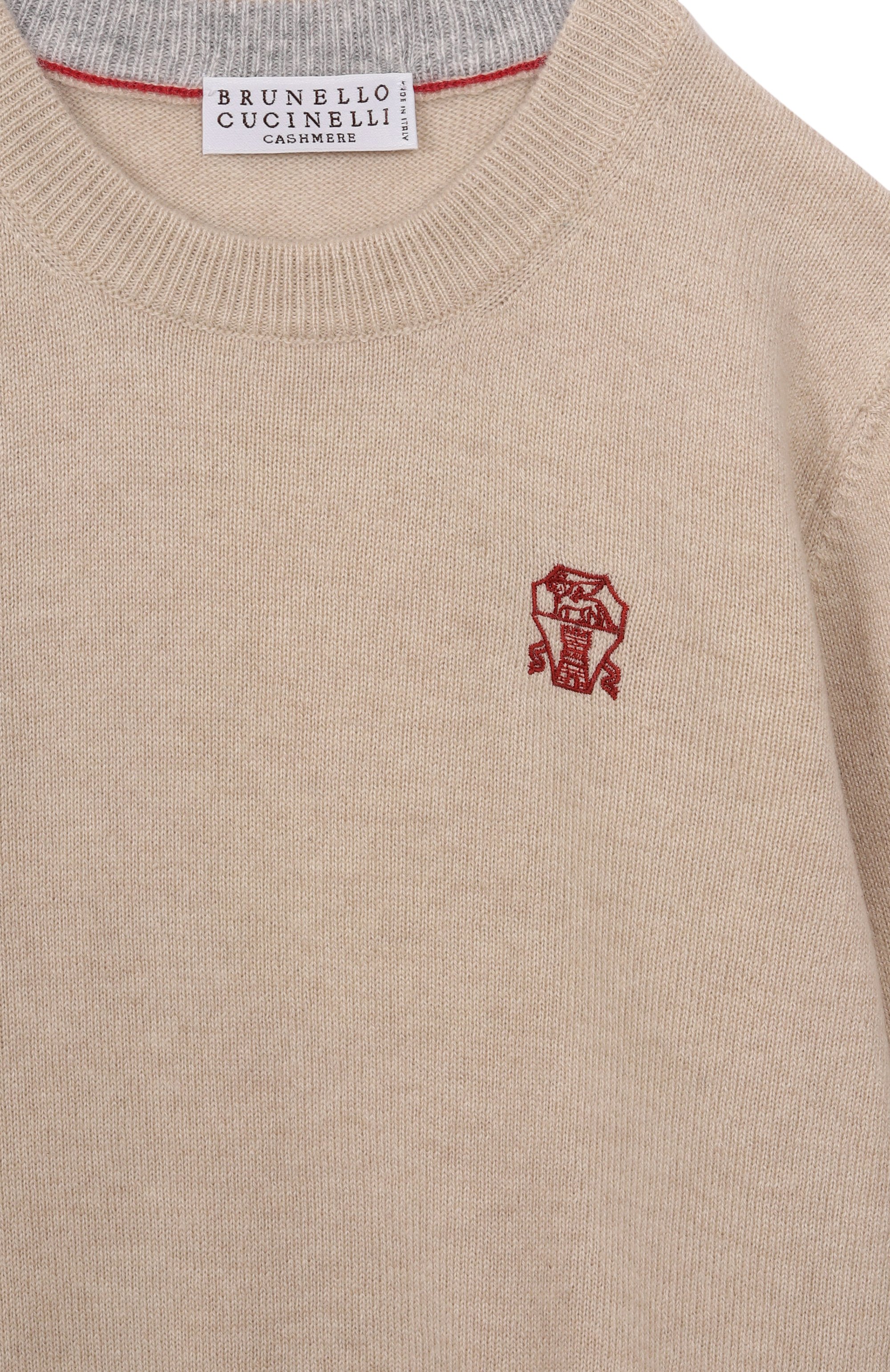 Кашемировый пуловер BRUNELLO CUCINELLI, арт. B22M10010A, фото 3