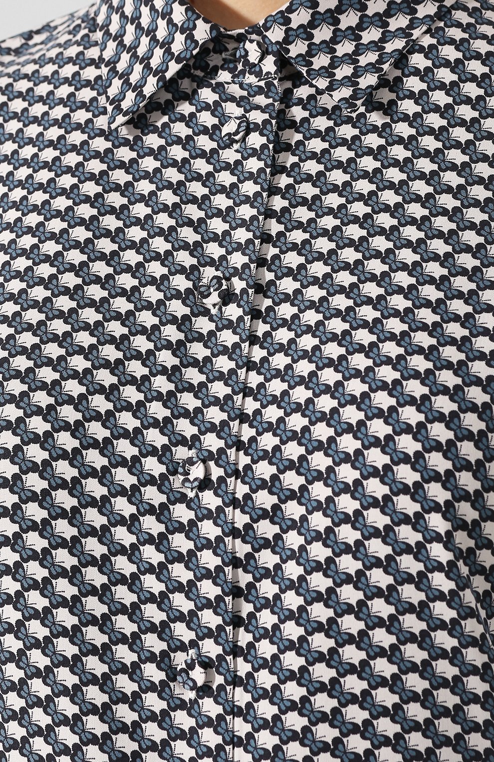 Шелковая рубашка BOTTEGA VENETA, арт. 544951/VEYI0, фото 5