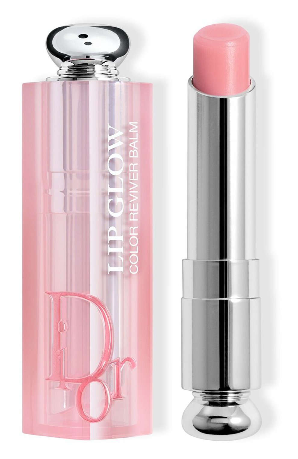 Бальзам для губ dior addict lip glow, оттенок 001 розовый (3.2g) DIOR, арт. C021400001, фото 1