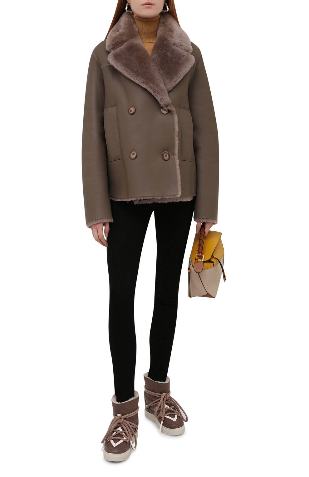 Кожаные сапоги square INUIKII, арт. 70102-73, фото 2