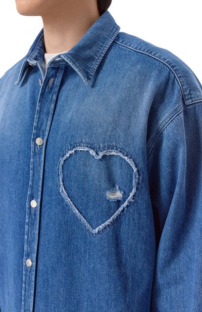 Джинсовая рубашка MOSCHINO, арт. A0204/0239, фото 5