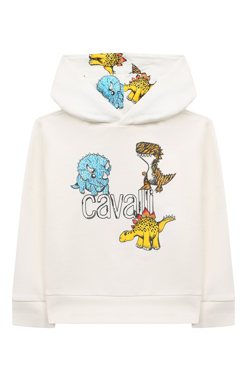 Хлопковое худи ROBERTO CAVALLI, арт. QJT921/CF050/06M-12M, фото 1