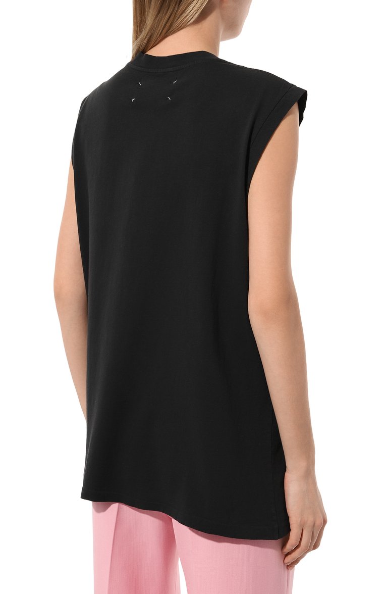 Хлопковая майка MAISON MARGIELA, арт. S51GC0528/S24575, фото 4