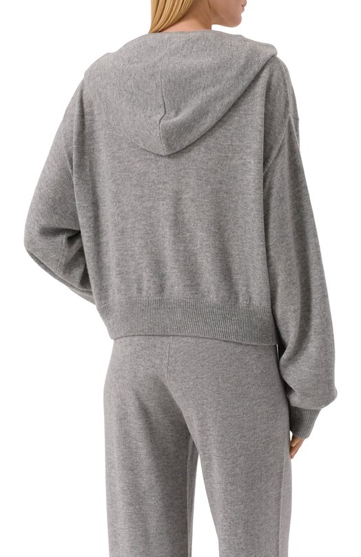 Кардиган из шерсти и кашемира Allude 255/17700 Серый  255/17700 Фото 4