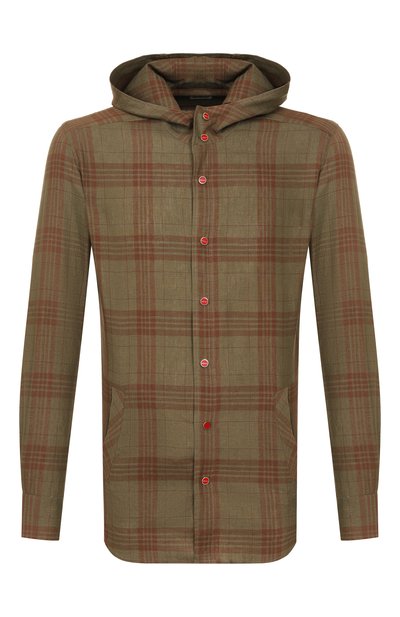 Мужская льняная рубашка KITON, арт. UMCMARH0926907