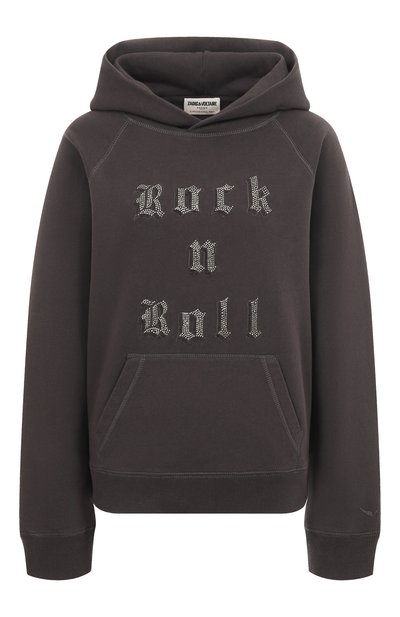 Женский хлопковое худи ZADIG AND VOLTAIRE, арт. JWSS01607